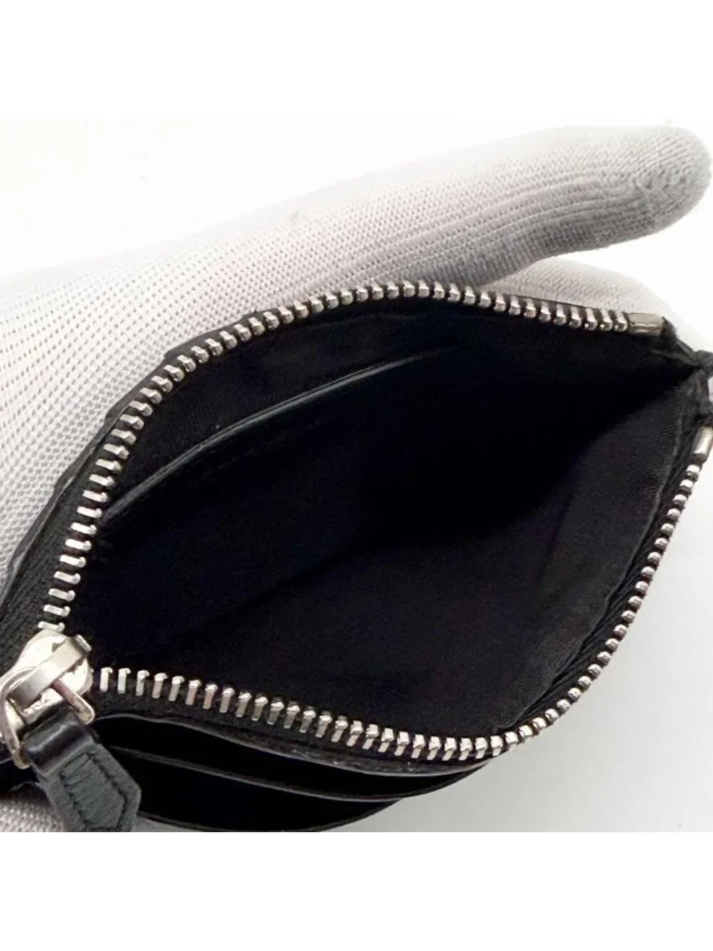 Balenciaga Fragment Case Perforated Everyday Coin Purse